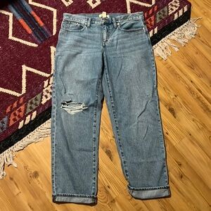 Madewell low rise baggy straights